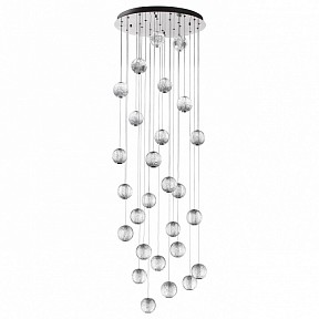 Накладной светильник Odeon Light Crystal серый арт. 5007/120L