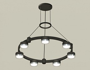 Подвесная люстра Ambrella Light XR черный арт. XR92051501