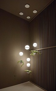 Подвесной светильник Imperiumloft Palma Wall Lamp серый арт. 22.93727