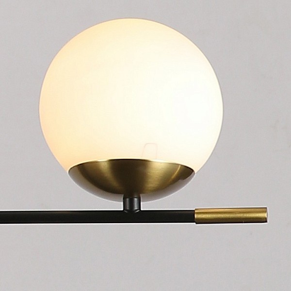 Люстра на штанге ILLUMICO IL0063 золото арт. IL0063-8P-79 BK COP
