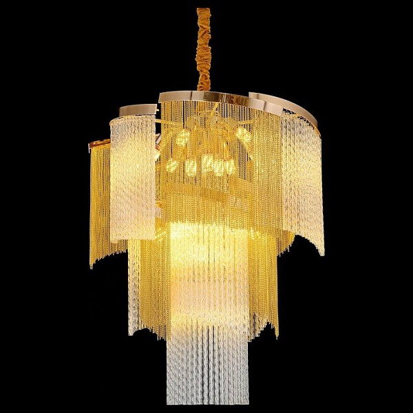 Подвесная люстра Alfa-Light F3624 золото арт. F3624-16