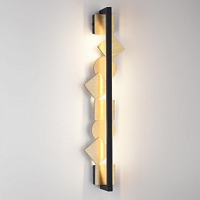 Накладной светильник Odeon Light Geos черный арт. 6691/12WL