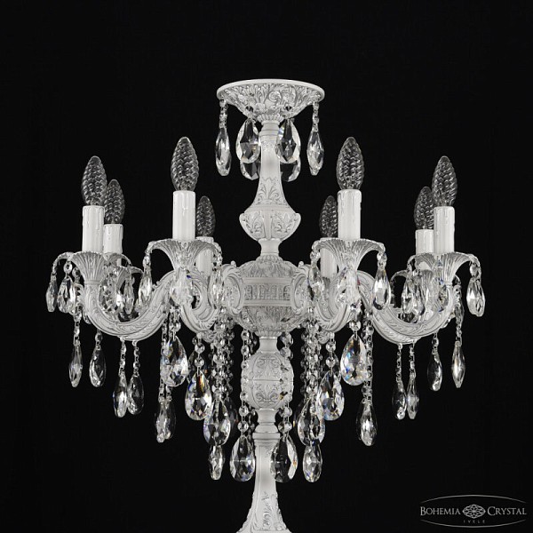 Торшер Bohemia Ivele Crystal AL7901 белый арт. AL79101T/8/175 B WMN