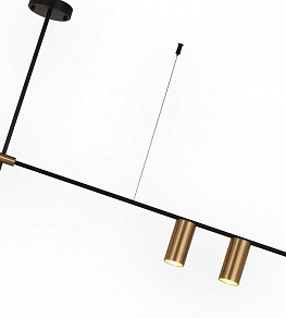 Люстра на штанге Kink Light Рия бронза арт. 07621-4,20