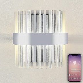 Накладной светильник Natali Kovaltseva ROYALTON хром арт. LED LAMPS 81126/1W