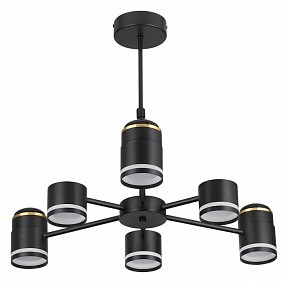 Люстра на штанге Lumion Virsava черный арт. 8234/6C