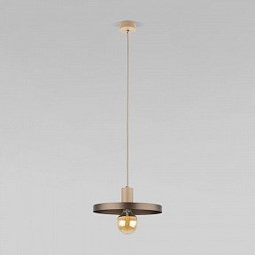Подвесной светильник TK Lighting SILA кремовый арт. 10757 SILA SABIA BROWN