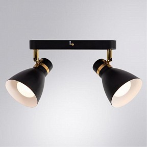 Спот Arte Lamp Fafnir черный арт. A5047PL-2BK