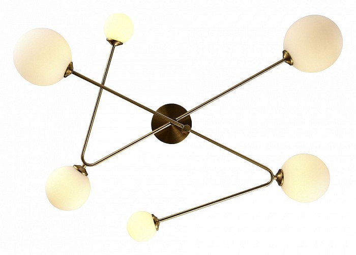 Потолочная люстра EVOLUCE Fantini желтый арт. SLE2211-302-06