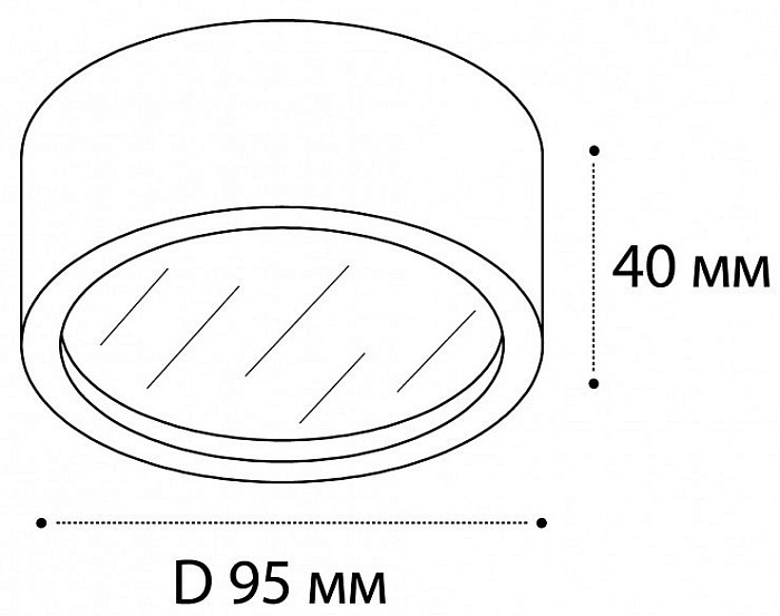 Накладной светильник Italline M04-525-95 белый арт. M04-525-95 white 3000K