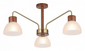 Люстра на штанге ILLUMICO  бронза арт. IL0286-3C-79 BR