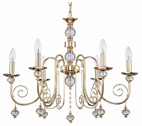 Подвесной светильник Escada Shine желтый арт. 678/6PL Gold