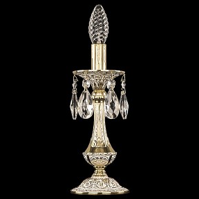 Настольная лампа декоративная Bohemia Ivele Crystal 7100 золото арт. 71100L/1-26 GW