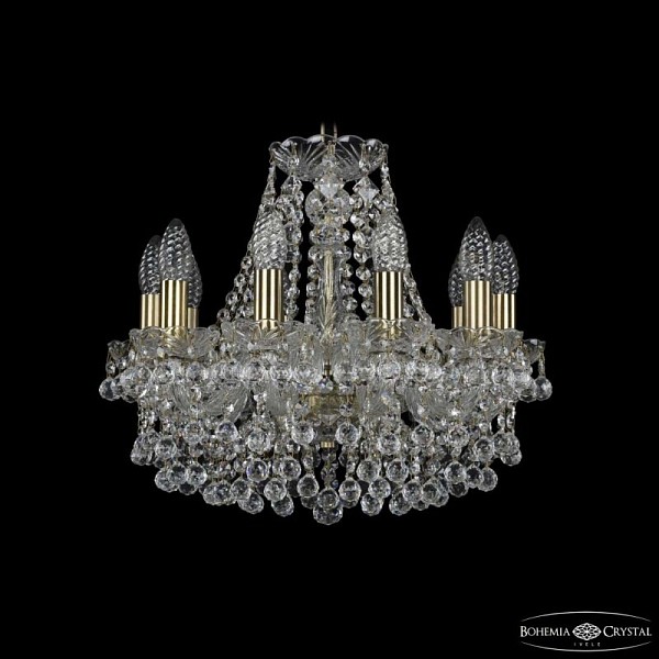 Подвесная люстра Bohemia Ivele Crystal 1409 золото арт. 1409/10/141 Pa