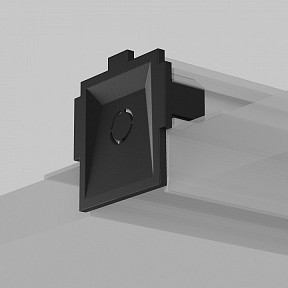 Заглушка для треков Maytoni Accessories for tracks Radity черный арт. TRA084EC-12B