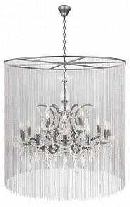 Подвесная люстра Loft it Vaille Crystal графитовый арт. 10450/900