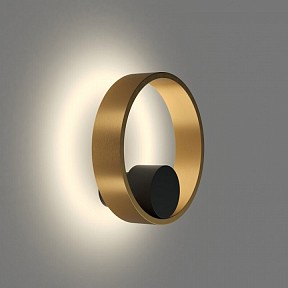 Накладной светильник Denkirs Orbit черный арт. DK5060-BK+SG