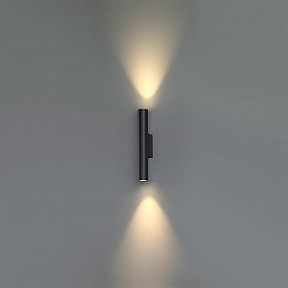 Накладной светильник Odeon Light Tubus черный арт. 7105/6WL