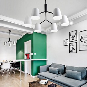 Подвесная люстра Imperiumloft Skym черный арт. SKYM01