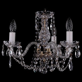 Подвесная люстра Bohemia Ivele Crystal 1402 яркие арт. 1402/3/141/Pa