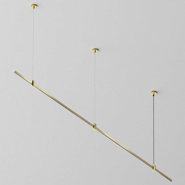 Трек Maytoni Technical Готовая конструкция латунь арт. TFC-Flar-H03-BS