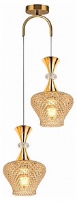 Подвесной светильник Reluce 09004-2 золото арт. 09004-0.9-02 AMBER