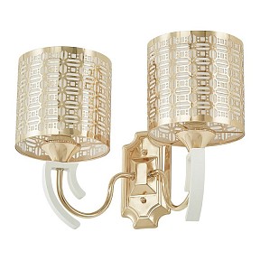 Бра Arte Milano Florentia-8857 белый арт. 308857/2W Wh/Gd
