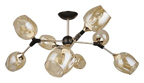 Люстра на штанге Arte Lamp Seppia черный арт. A4211PL-8BK