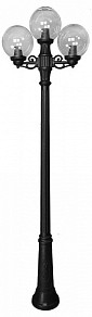 Фонарный столб Fumagalli Globe 250 черный арт. G25.157.S21.AZE27