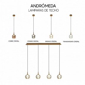 Подвесной светильник Mantra Andromeda золото арт. 9078