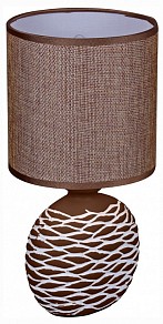 Настольная лампа декоративная Reluce  белый арт. 98231-0.7-01 LIGHT BROWN
