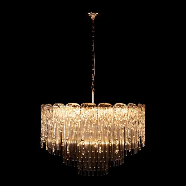 Подвесная люстра Loft it Florida желтый арт. 10298/800 French gold