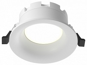 Встраиваемый светильник Maytoni Technical Изящность белый арт. DL027-GX53-W