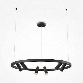 Подвесная люстра Maytoni Halo черный арт. MOD102PL-L42BK