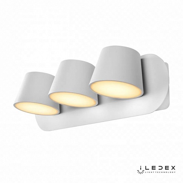 Бра iLedex Flexin белый арт. W1118-3AS WH