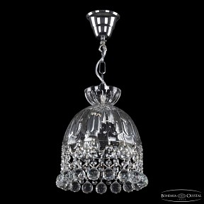 Подвесная люстра Bohemia Ivele Crystal 5478 никель арт. 5478/22 Ni Clear/M-1H Balls