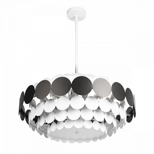 Люстра на штанге Loft it Juicy белый арт. 10310/S Black