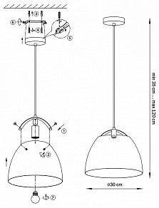Подвесной светильник Lightstar Loft белый арт. 765046
