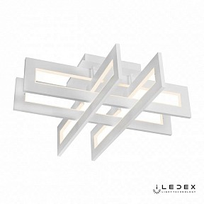 Потолочная люстра iLedex Stalker белый арт. 9082-600*600-X 96W WH
