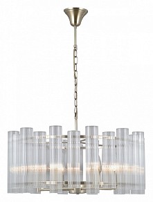 Подвесная люстра ILLUMICO LYRA бронза арт. IL0686-6PSQ-24 AB LYRA