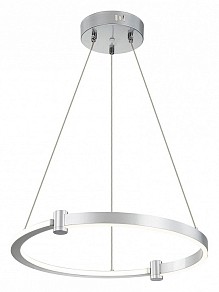 Подвесной светильник Indigo Circolato серый арт. 14015/1P Silver