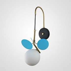 Бра Imperiumloft MATISSE латунь арт. matisse-bluew01