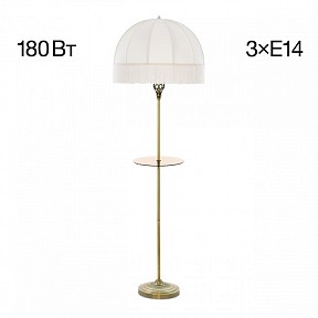 Торшер с полкой Citilux Базель бронза арт. CL407931T
