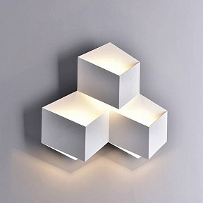 Накладной светильник DesignLed Palmira белый арт. GW-1101-3-9-WH-WW
