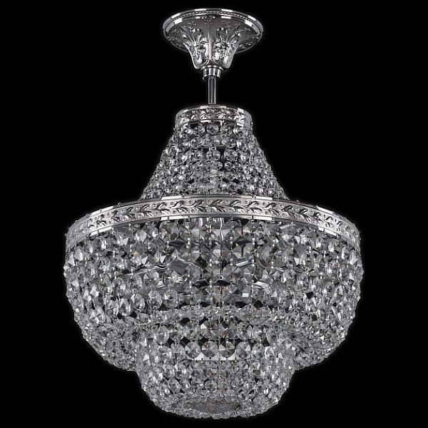 Светильник на штанге Bohemia Ivele Crystal 1910 металл арт. 19101/H1/35IV Ni