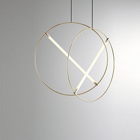 Подвесной светильник Imperiumloft Resist Led B золото арт. RESIST-LED-B01