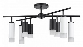 Люстра на штанге Lightstar Rullo черный арт. LR7283748641