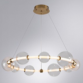 Подвесной светильник Arte Lamp Crocus коричневый арт. A2780LM-40PB