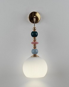 Бра Moderli Charm голубой арт. V11171-1W