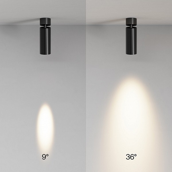 Светильник на штанге Maytoni Technical FOCUS LED черный арт. C055CL-L12W3K-SS-B